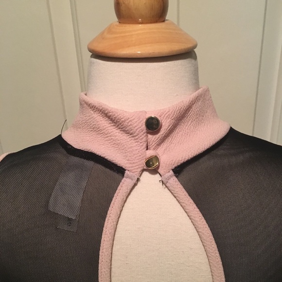 Peach Shimmery Bodysuit - Picture 5 of 5